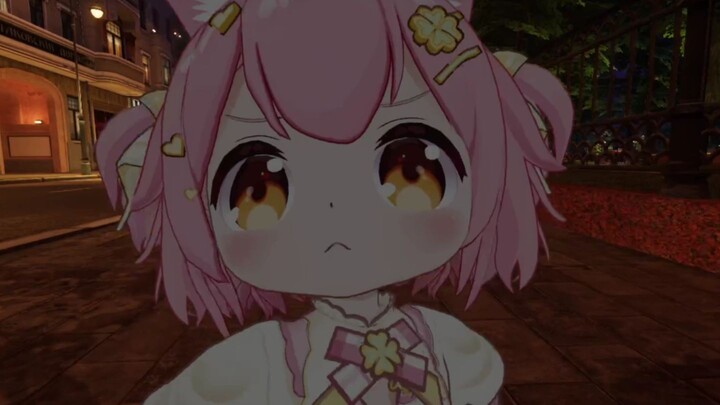 Taffy crosses the street