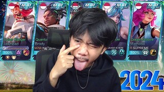 META FULL SKIN MPL MODE KOCAK GAMING SPESIAL TAHUN BARU 2024 - Mobile legends