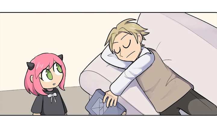 Loid sleep (การ์ตูน Spy x ครอบครัว)