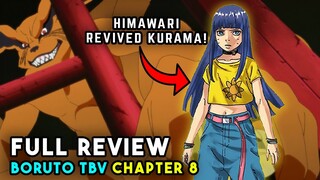 HIMAWARI nagtataglay ng TAILED BEAST ayon kay JURA! || Boruto Two Blue Vortex Chapter 8 Full Review