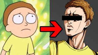 JOJOization × [Rick and Morty] Morty - "Oh oh oh Rick!"