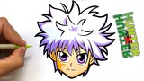 COMMENT DESSINER KILLUA FACILEMENT - HUNTER X HUNTER MANGA