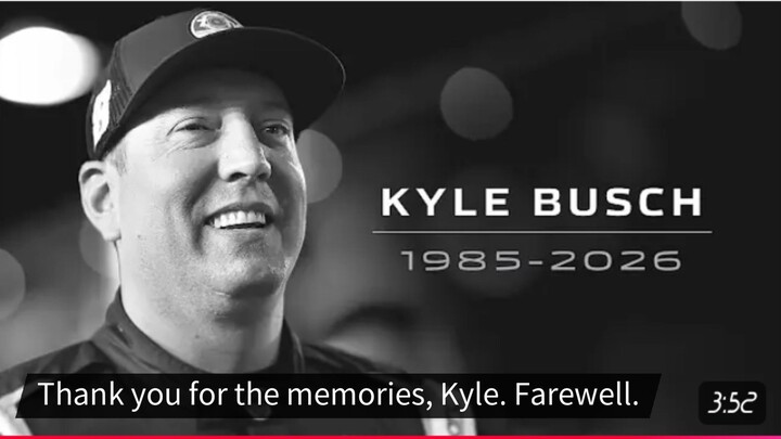 Kyle Busch, NASCAR’s winningest driver, dies at 41
