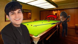 SAYA DI TANTANG BOCIL MAIN BILLIARD !!!