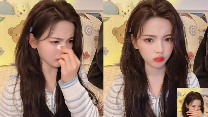 في بث مباشر، تعرّضت يانغ تشاو يوي للانتقاد ووصفت بأنها "الوجه الدعائي للشاي الأخضر المخادع"، فانهارت