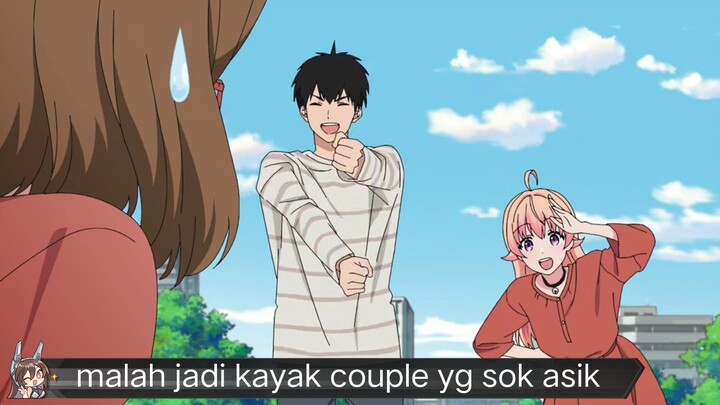 #KompetisiKreasiUnggahan3 , malah jadi kayak couple yg sok asik