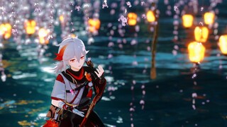 [Genshin Impact MMD] Pelukan erat di tengah hujan yang tiada henti - Waxing Moon [Maplehara Manyo]