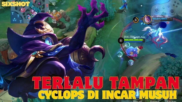 Om Cyclops Terlalu Tampan Jadi Incaran Musuh - MLBB