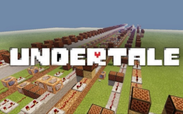 [Put on your headphones] "Minecraft" redstone music undertale!