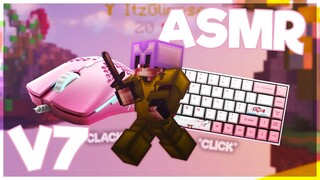 Keyboard + Mouse Sounds ASMR v7 | Hypixel Bedwars