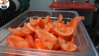 nắp vạc Bụng heo Món ăn đường phố Hàn Quốc 2 #food