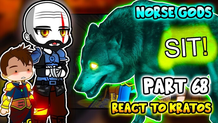 Norse Gods react to Kratos Part 68 || GOW Ragnarök || - Gacha Club React