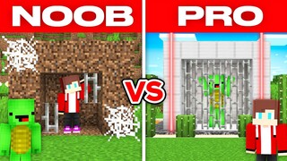 JJ And Mikey NOOB vs PRO THE SCARIEST PRISON in Minecraft Maizen