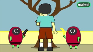 Squid Game kalau Bonekanya diganti jadi Boneka Cowo Indo - PART 2