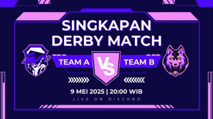 DERBY MATCH SINGKAPAN