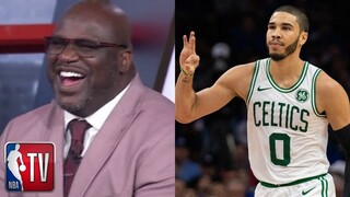NBA GAMETIME 'incredible' Jayson Tatum K.O Giannis to lead Celtics def. Bucks 109-86 to tied 1-1