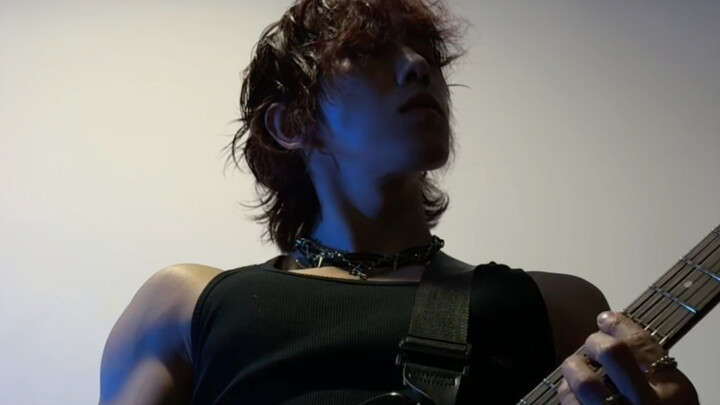 An electric guitar is a real plus for men.