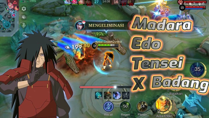 Keren & Cool Banget Skin Madara Edo Tensei Di Pake Sama Badang !