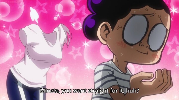 Mineta being a perv | My Hero Academia