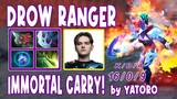 Yatoro Drow Ranger Hard Carry Highlights Gameplay 16 KILLS IMMORTAL CARRY! | Dota 2 Expo TV