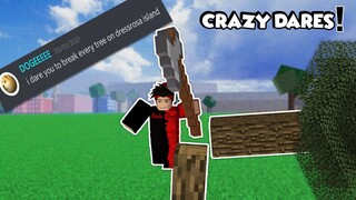 BLOX FRUITS DARES #2!