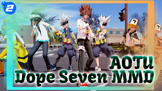 [AOTU MMD] The Dope Seven! I Don't Know What Title I Should Use._2