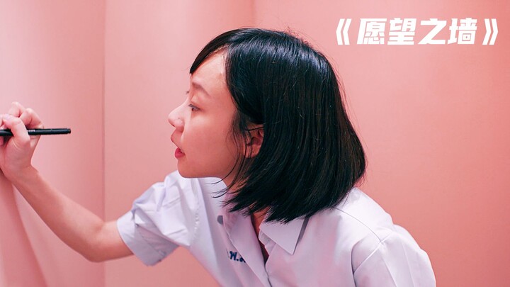 Cô gái phát hiện một bức tường kỳ quái trong nhà vệ sinh, chỉ cần viết ra điều ước là nó sẽ thành sự