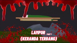 Lampor (Keranda Terbang) || Part-1 || Sakura School Simulator Horor || Film || Hantu || Sakura Horor