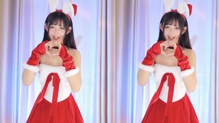 【鱼子酱】《Last Christmas》圣诞兔兔套装 直播跳舞录屏