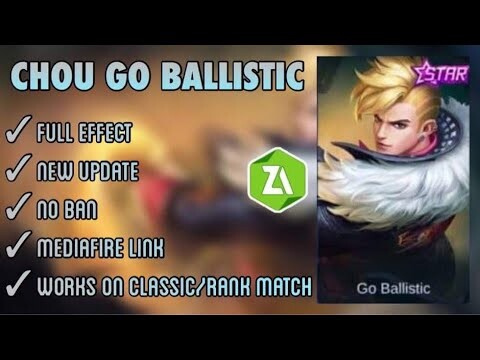 New Chou Go Ballistic Starlight Script Skin | Full Effect | Mobile Legends Bang Bang