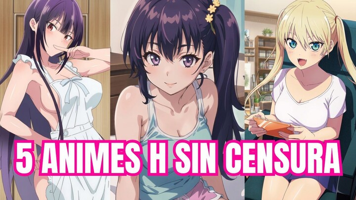 5 ANIMES H SIN CENSURA
