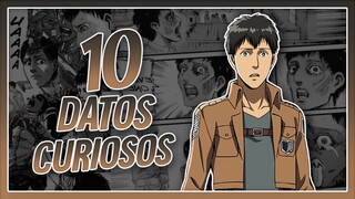 10 Datos Curiosos de Bertolt Hoover - Titan Colosal | Shingeki No Kyojin Curiosidades