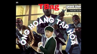 [GTA V Khoảnh khắc] - Pha trốn chạy của TBag (Mạnh An) - Cướp tạp hóa #OD City #Tbag