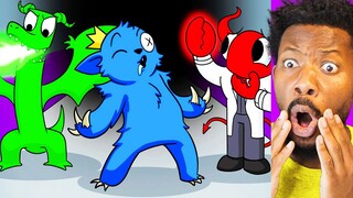 BigB Reacts to Rainbow Friends But They're CURSED!!