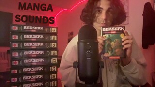 ASMR 1 HOUR BERSERK Manga Tapping, Rambling, Hand Sounds for Utimate Relaxation