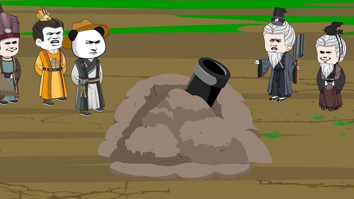 If this is a cannon, I, Zhu Gang, will eat this iron barrel right now.