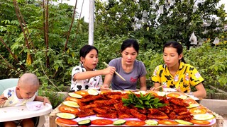 Biết cách chế biến thì thịt heo sẽ có vị lạ không ngán - Cách ly ngày thứ chín | ATCL T143