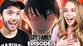 LOIDMAN VS YORTICIA!! SAVE ANYA! | Spy x Family E5 Reaction