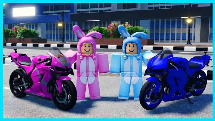 MIPAN & ZUZUZU Akhirnya Beli Motor Balap Yang Mahal Dan Kencang! ROBLOX