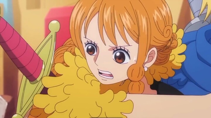 MOMEN SUS NAMI DIPEGANG PEGANG SANJI