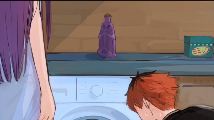 Kenapa botol ini ada di sini sih (kesal)?