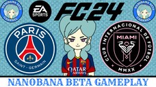 Beta FC 24 | Paris Saint-Germain 🇫🇷 VS 🇺🇸 Inter Miami (Messi's Revenge)