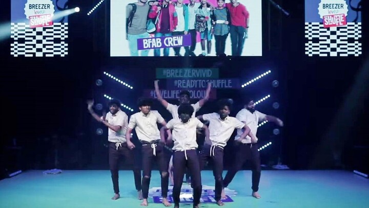 This is an Indian dance troupe with a story behind it! Super clean ensemble dance BFAB Crew champion
