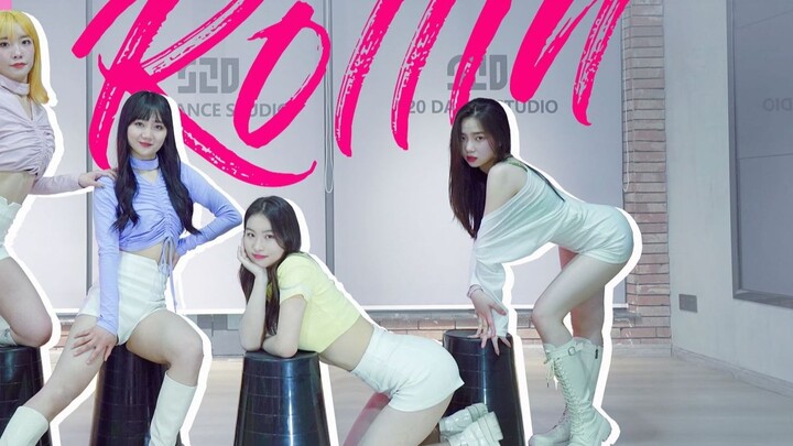 [Sunzi Group Training] Step on trash cans and dance to South Korea's most popular girl group dance R