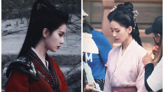 Membantu! ! Liu Shishi bisa tetap di lokasi syuting! ! Kostum kakak pertama keren sekali! !