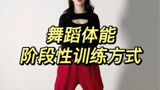 舞蹈体能阶段性训练方式｜艾拉原创｜训练笔记｜线上课堂