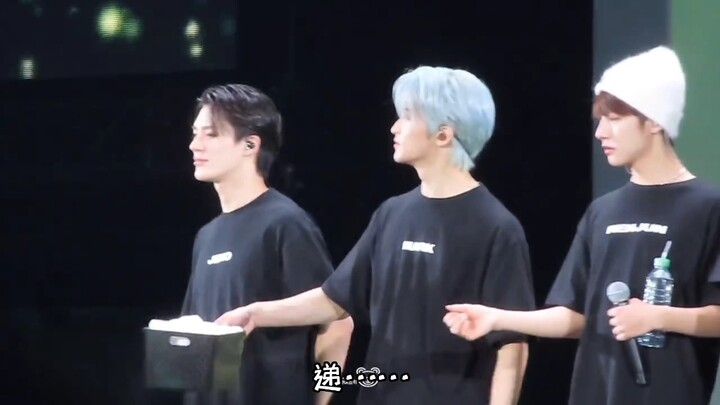 The older brothers are handing out tissues a bit too smoothly.