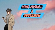 MMD Zhongli x Obsession