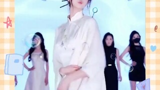 旗袍白色纯旗袍林院长