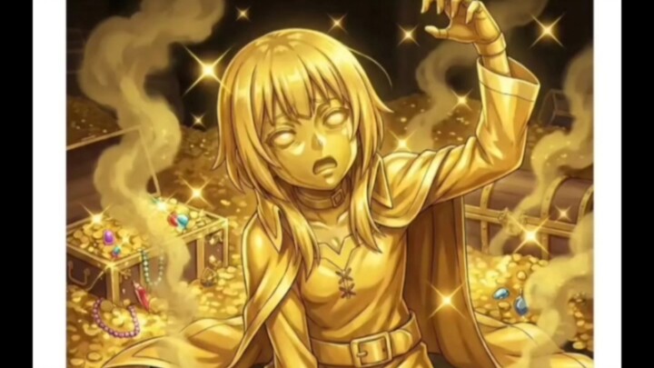 What if your companion turned into a golden statue after touching gold?